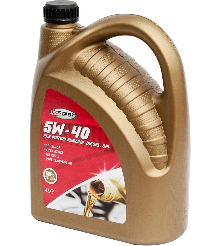 Olio sintdrive plus 4l 5w40 lubrificante sintetico per motori diesel